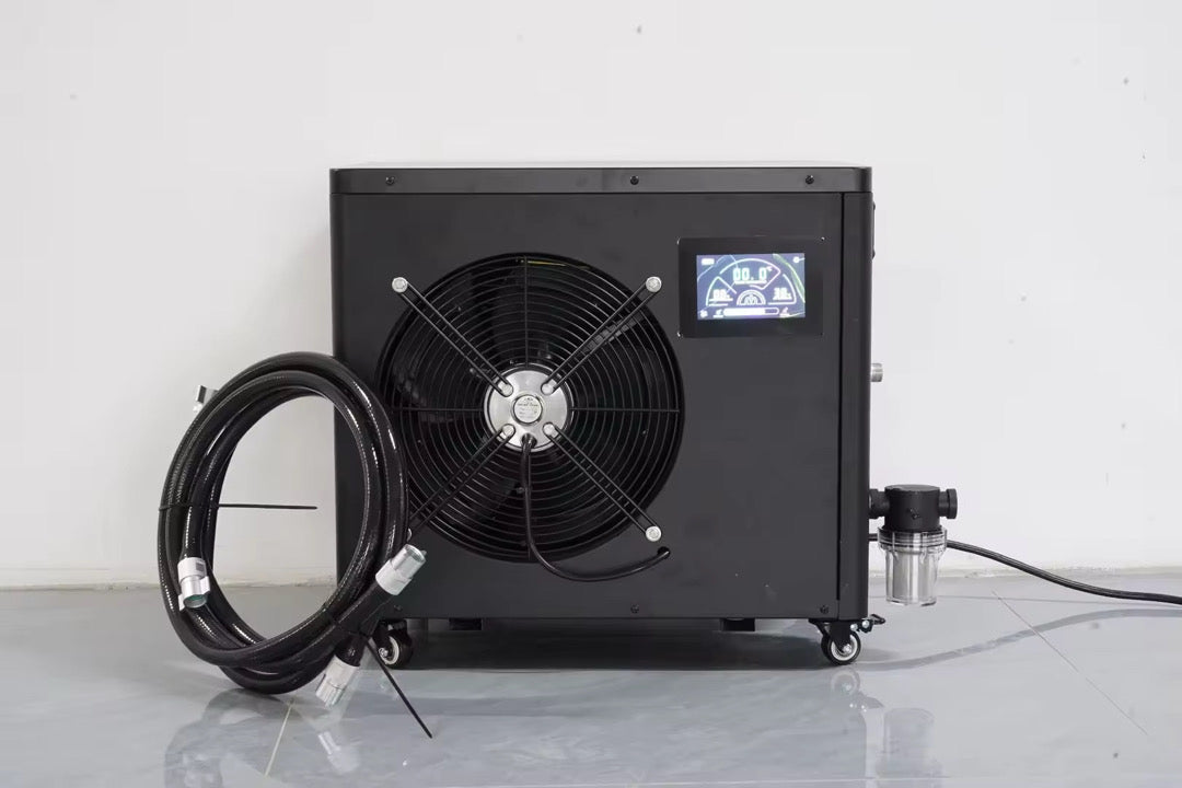 Eisfreier Kaltwasserboiler mit 1 PS-Kühler + KOSTENLOSER WLAN-Adapter und Heizungs-Upgrade