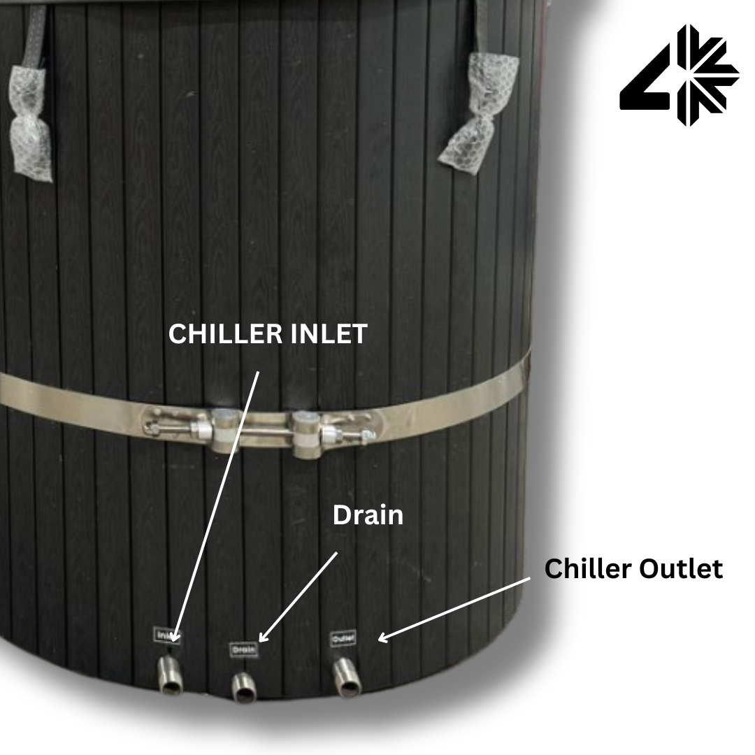 Eu4ric Elite Wood+Steel Cold Tub System