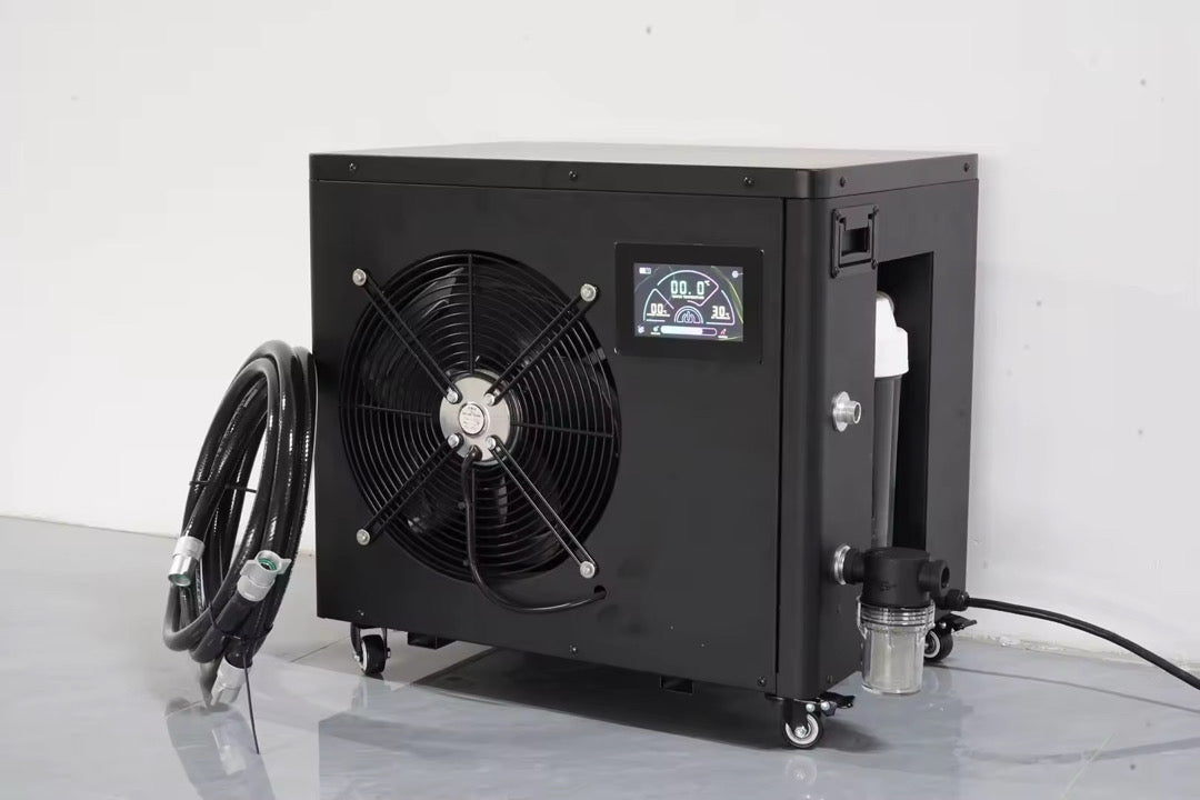 Eisfreier Kaltwasserboiler mit 1 PS-Kühler + KOSTENLOSER WLAN-Adapter und Heizungs-Upgrade